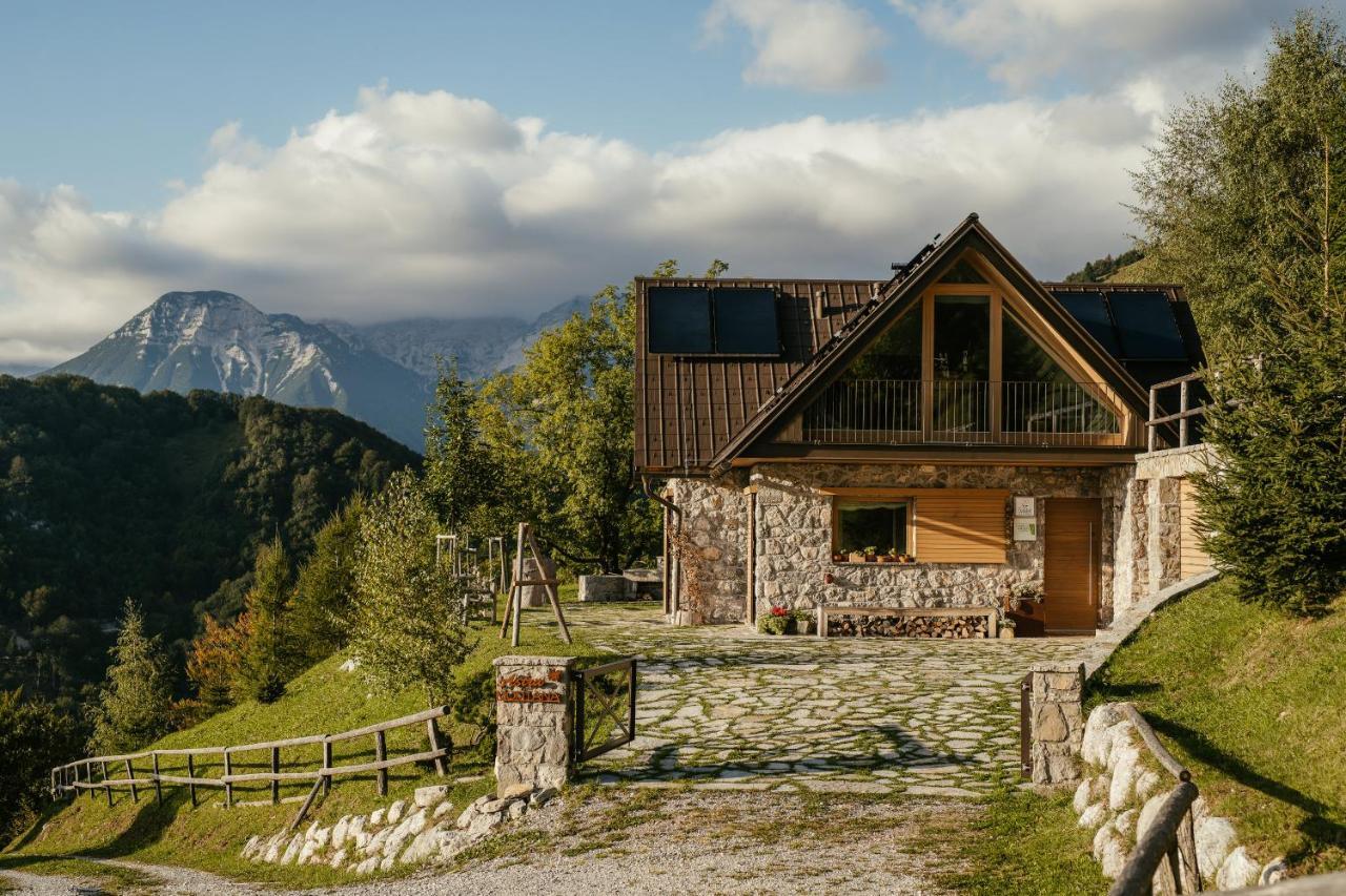 Eco Chalet Astramontana Tolmin Exterior foto